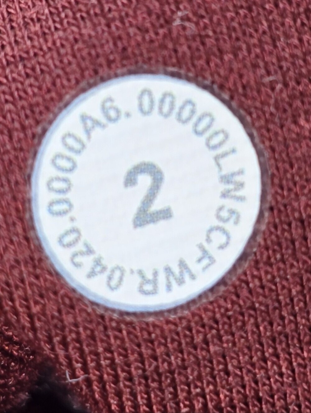 Lululemon Dance Studios Pant Burgundy Size 2 Wide Leg Adjustable Hem - Picture 6 of 12